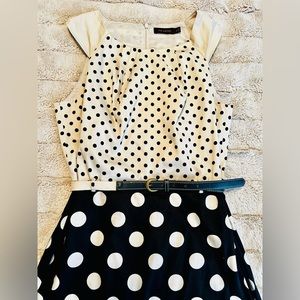 Polka dot dress